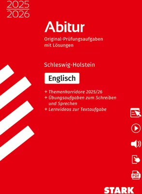 Produktbild von STARK Abiturprüfung Schleswig-Holstein 2025/26 - Englisch