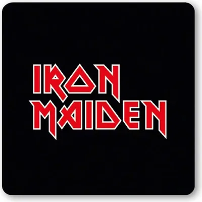 Produktbild von Iron Maiden Untersetzer aus Kork (Coaster) Logo