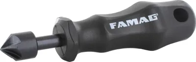 Immagine prodotto di Famag Handsenker WS ÃÆ¸ 16 mm mit Kunststoffheft Material WS 5-schnidig 90Ã° Senker