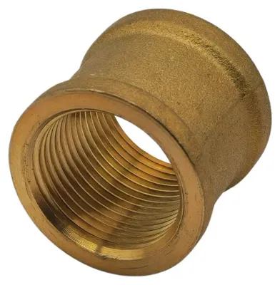 Immagine prodotto di Schläfer | Manicotto di Connessione in Ottone per Acqua Potabile adatto per tubi, Raccordo Filettato Femmina/Femmina