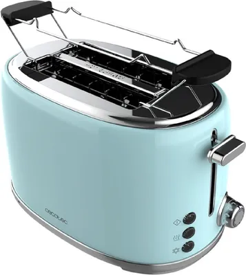 Produktbild von Cecotec Vertikale Toaster Toast&Taste 1000 Retro Double Blue
