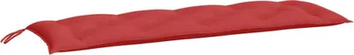 Produktbild von vidaXL Gartenbank-Auflage Rot 150x50x7 cm Oxford-Gewebe
