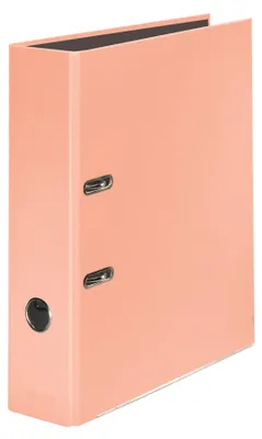 Image de FALKEN Pastell Color Ordner Pfirsich Orange Karton 8,0 cm