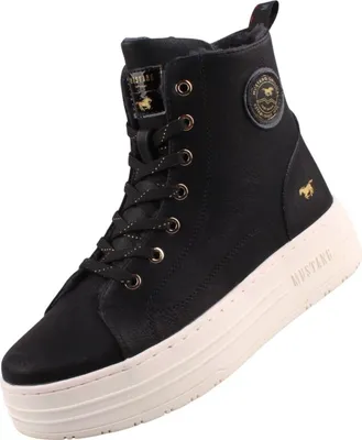 Mustang Sneakers aus Stoff 1099-506-9 Grau