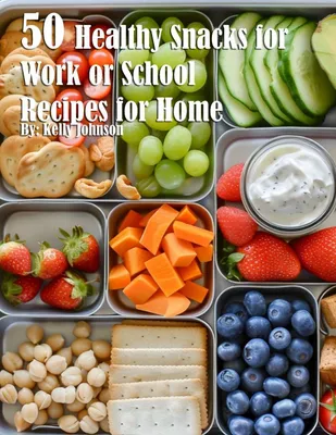 Produktbild von 50 Healthy Snacks for Work or School Recipes for Home