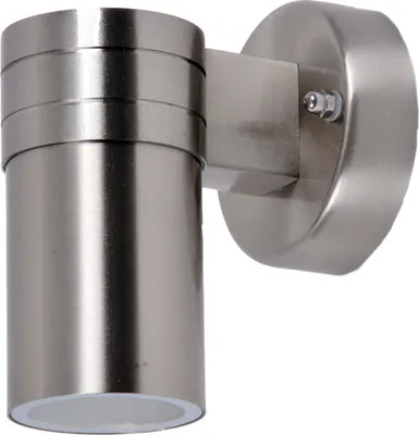 Image de Projecteur LED en acier inoxydable, hauteur 14 cm, HANNI