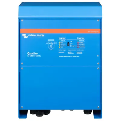 Immagine prodotto di Victron Quattro 24/8000/200 Inverter 6500W e caricabatterie 24V