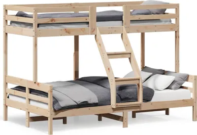 Immagine prodotto di Maison Exclusive - Letto a Castello 80x200/120x200 cm in Legno Massello di Pino