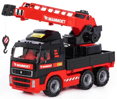 Produktbild von Polesie MAMMOET PowerTruck Lastwagen LKW-Kran Kranwagen Autokran Fahrzeugkran