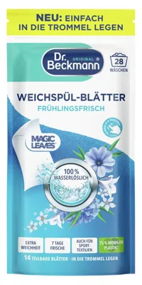 Produktbild von Dr. Beckmann Weichspül-Blätter Frühlingsfrisch 14 Blätter