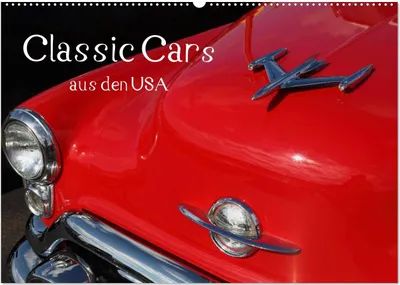Produktbild von Classic Cars aus den USA (Wandkalender 2025 DIN A2 quer), CALVENDO Monatskalender