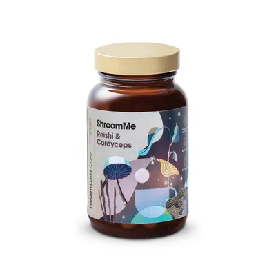 Produktbild von ShroomMe Reishi & Cordyceps – Reishi- und chinesisches Cordyceps-Pulver, 90 Portionen