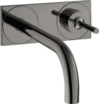 Immagine prodotto di hansgrohe AXOR Uno mitigeur monocommande de lavabo encastré, plaque pour montage mural, saillie 165mm, 38112330, 38112330
