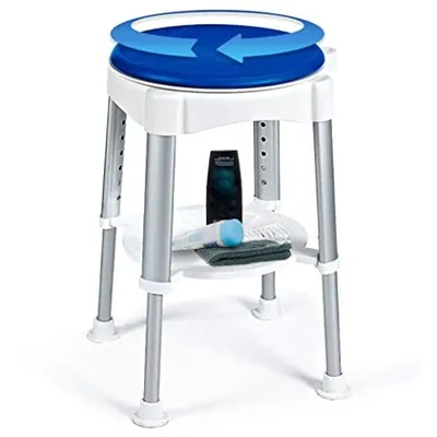 Obrázok produktu pre Stolička do kúpeľne otočná o 360°
