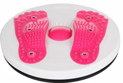 Image de Lot de 2 disques rotatifs Rotana, couleur rose foncé