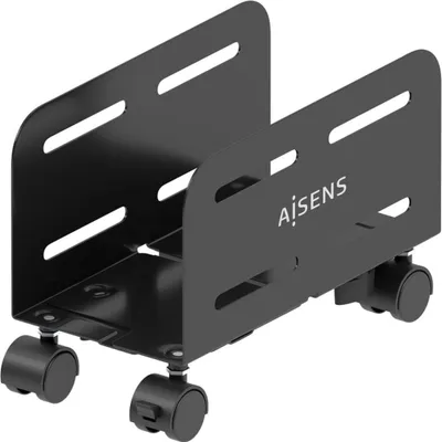 Obrázek produktu pro AISENS MPC06-207, Vozíkový držák PC, Tower, 10 kg, Černá, Ocel, 4 kolo/kola