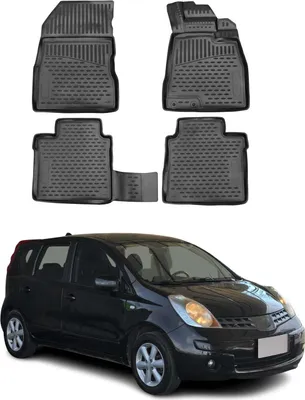 Obrázek produktu pro 2012-2020 Nissan Note OMAC gumové rohože do auta černé 4x
