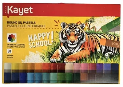 Produktbild von KAYET Ölpastellkreiden Intensive Farben 30 Stück