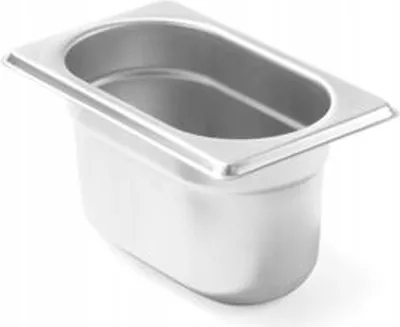 Produktbild von HENDI Gastronorm Behälter 1/9 100 mm Edelstahl Budget Line