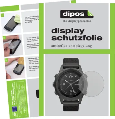 Produktbild von 6x Schutzfolie für Garmin MARQ Commander matt Displayschutzfolie Folie Display Schutz dipos