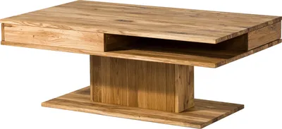 Produktbild von MASSIVMOEBEL24 Couchtisch Wildeiche 120x70x45 natur geölt WIEN #201