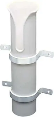 Produktbild von Seachoice Seitlich Montierter Pvc-rutenhalter Weiß  Weiß One Size