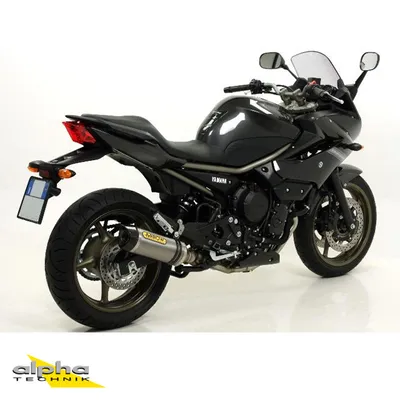 Produktbild von ARROW Auspuff THUNDER für Yamaha XJ6 Diversion 2009-2016, Aluminium (Nur für ARROW Krümmer)