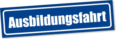 Produktbild von PantherPixel Ausbildungsfahrt Magnetschild Auto Hinweis Führerschein Magnetfolie Geschenkidee 20 x 5 cm REFLEKTIEREND