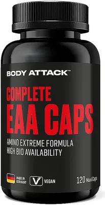 Produktbild von Body Attack Complete EAA Caps – 120 MaxiCaps