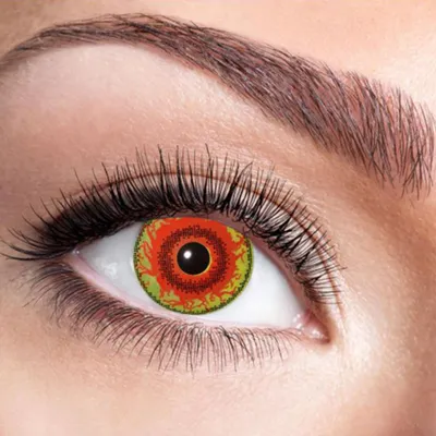 Produktbild von Spaß-Linsen rotes Monster
