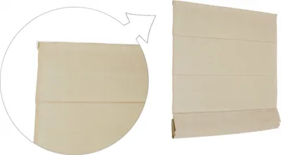 Immagine prodotto di Basic Raffrollo Faltrollo 120x175 cm Beige Raffgardine