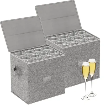 Productafbeelding van Opbergdozen voor Champagnefluiten, Verhuisbenodigdheden