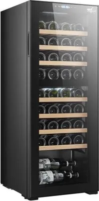 Image de Melchioni Vermentino 36 C Dual Refroidisseur de vin compresseur Pose libre Noir 36 bouteille(s)