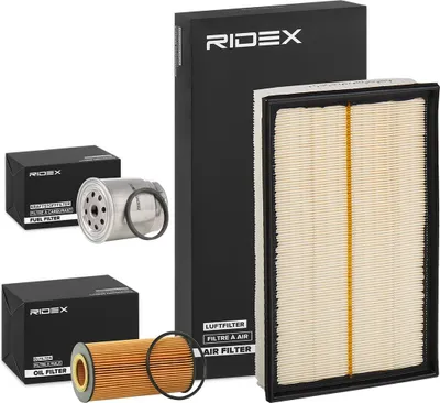 Produktbild von RIDEX Filterset Inspektionspaket Filtersatz für VOLVO S80 I (184)