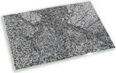 Produktbild von Grabkerze Untersetzer Glastafel Gummifüße Motiv - 80x52 cm - Steinstruktur
