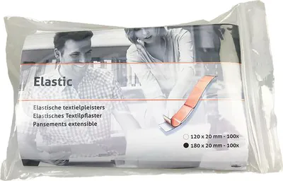 Immagine prodotto di Bevaplast Cerotti lunghi per dita elastici 180x20mm 100 pezzi