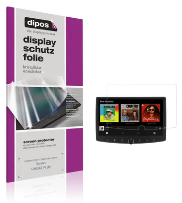 Produktbild von 2x Schutzfolie für Eonon UX6SK2-PLUS klar Displayschutzfolie Folie Display Schutz dipos