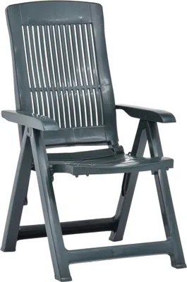 Immagine prodotto di Sedie Reclinabili da Giardino 2 pz in Plastica Verde