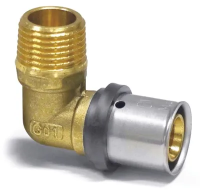 Immagine prodotto di Pressfitting Angolo di transizione 20 x 2 - 3/4" AG