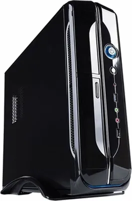 Produktbild von ATX Semi-Tower Gehäuse Hiditec SLM30 Schwarz