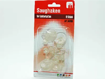 Obrázek produktu pro 12 přísavných háčků na pohádková světla s drážkou, Ø 32 mm