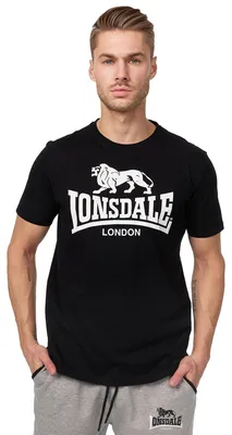Immagine prodotto di Maglietta uomo regular fit LOGO Nero XXXL Lonsdale