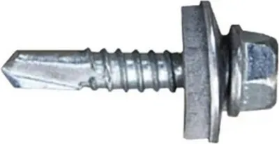 Produktbild von Celo 955327301 - Drill Bit Schraube Din 7301 Sechskantkopf Durchmesser 5,5X32 Mm, Unterlegscheibe de Epdm Durchmesser 16 Verzinkt, 500 Stk.