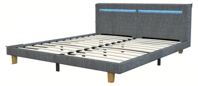 Immagine prodotto di Struttura del letto - Letto matrimoniale - Letto a piattaforma - Letto singolo - Letto per la camera da letto - 90x200 cm