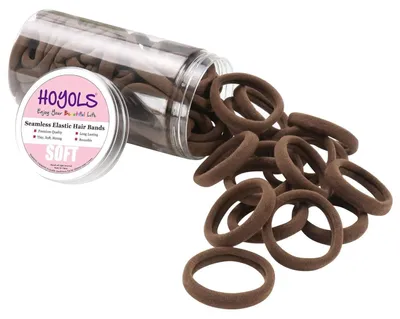Obrázek produktu pro Měkké bavlněné gumičky do vlasů pro ženy, gumičky do vlasů, 100 kusů