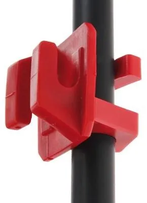 Productafbeelding van Koltec Klikisolator rood voor palen 15 stuks