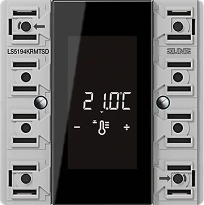 Zdjęcie produktu dla Kompaktowy moduł regulatora pokojowego 4-kanałowy KNX (LS5194KRMTSD)