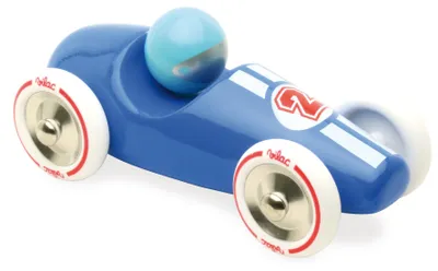 Productafbeelding van Vilac Raceauto GM, blauw met witte wielen