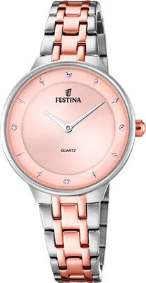 Produktbild von Festina Edelstahl Damen Uhr Armbanduhr silber rose Fashion D2UF20626/2