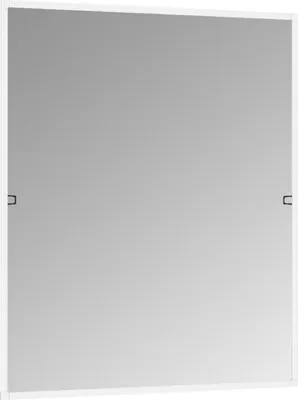 Produktbild von TrendLine Fliegenschutz-Fenster 100 x 120 cm weiß/anthrazit kürzbar
